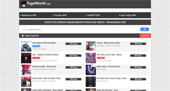 Desktop Screenshot of pagalworld.org
