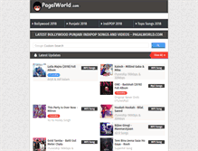 Tablet Screenshot of pagalworld.org